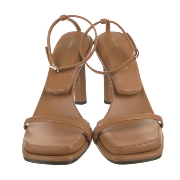 TAMARA MELLON LEATHER SANDALS Size 11/IT41 - Picture 2 of 5